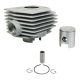 Cylindre / piston Airsal (6 transferts) complet AV10, MBK41, 51 et 881