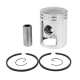 Piston complet AV7 et AV10 (jupe fermée) Ø38,94 mm