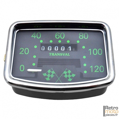 Compteur Motobécane 80 Km/h marquage "M"