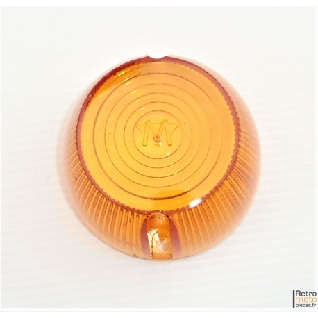 Cabochon de clignotant type Novi pour Mobylette