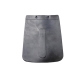 Bavette noire de garde boue avant MBK51 sans logo "M"