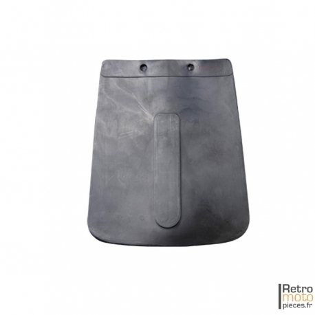 Bavette noire de garde boue avant MBK51 sans logo "M"