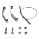 Collier d'échappement double moteur AV7 Motobécane AV40/50/88
