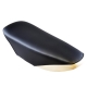 Selle bi-place noir/ beige