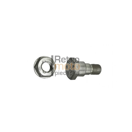 Boulon (axe) de béquille Lg sous tête 20.5mm Motobécane