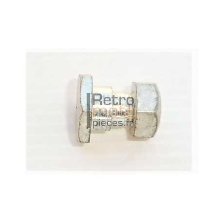 Boulon (axe) de béquille Lg sous tête 16.8mm Motobécane