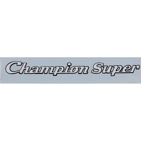 Décalcomanie Super Champion / Gitane Testi (Minarelli)