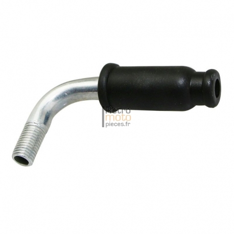 Tendeur de gaine coudé 45° pour carburateur