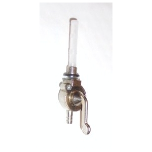Robinet diamètre 10mm au pas de 100 style Dell'Orto (sortie verticale)