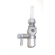 Robinet diamètre 16x100 avec cuve de décantation à 2 sorties (1 sortie fixe et 1 orientable)