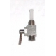 Robinet nickelé diamètre 10mm au pas de 100