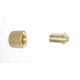 Bicone laiton (olive) pour raccordement tube cuivre 6mm