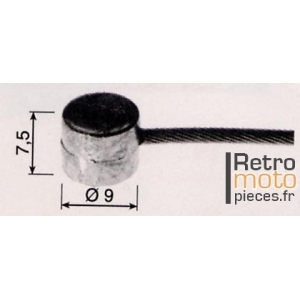Câble (boule diam 9x9mm) Frein / Embrayage