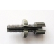 Vis fendu de tension de gaine 6x100